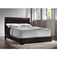 Dark Brown Full Panel Bed