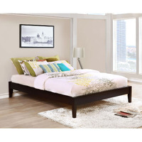 Cappuccino Full Platform Bed