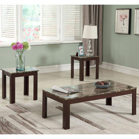 Brown 3-Piece Occasional Set