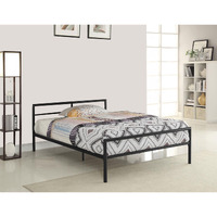 Gunmetal Metal Bed