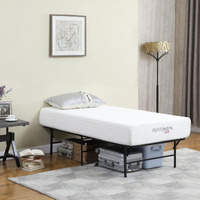 Black Twin Xl Platform Bed