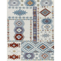 Loft Shag Gc_Czy1007 Ivory 7 Ft. 10 In. X 9 Ft. 10 In. Shaggy Area Rug