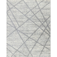 Loft Shag Gc_Czy1004 Ivory 7 Ft. 10 In. X 9 Ft. 10 In. Shaggy Area Rug