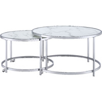 Rayne - Nesting Cocktail Tables - White