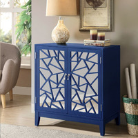 Breckenridge Blue 2-Door Console Table