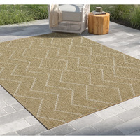 Earth Gc_Ntl1011 Jute/White 7 Ft. 10 In. X 10 Ft. 3 In. Indoor/Outdoor Area Rug