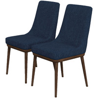 Kate Mid-Century Modern Dining Chair (Set Of 2)