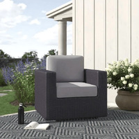 Fully Assembled Patio Chair With Cushions