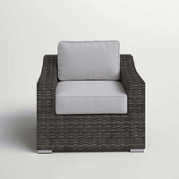 Fully Assembled Patio Chair With Cushion