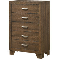 Oak 5-Drawer Chest