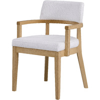 Gorge And Oak Side Chair With Padded Seat (Set Of 2)