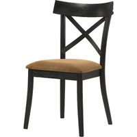 Brown And Black Side Chair (Set Of 2)