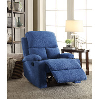 Blue Recliner With Cup Holder