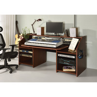 Cherry Music Desk With Earphone Rack