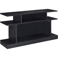 Black 2-Shelf Sofa Table