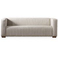 Elara Sofa - Cream Velvet