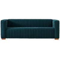 Elara Sofa - Blue Velvet