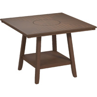 Wallace & Bay Glimm Brown Gathering Height Table