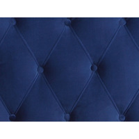 Wallace & Bay Luma Blue King Upholstered Bed