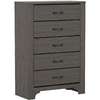 Wallace & Bay Junipe Brown 5-Drawer Chest