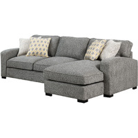 Wallace & Bay Repore Gray Right Side Facing Chaise Sectional