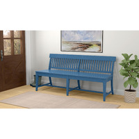 Wallace & Bay Haidel Blue Dining Bench