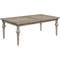 Wallace & Bay Ludin Taupe Butterfly Leaf Dining Table