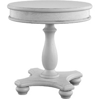 Wallace & Bay Mariano Gray Round End Table