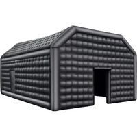 Inflatable Nightclub 29.5 X 19.7 X 13.1 Ft Blow Up Party Tent Black