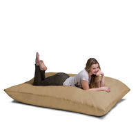 Jaxx 5.5 Ft Pillow Saxx Bean Bag Pillow  Camel