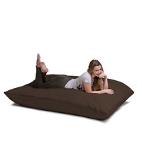 Jaxx 5.5 Ft Pillow Saxx Bean Bag Pillow  Chocolate