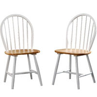 Boulder Dining Chair  Set Of 2 [Barnwood Wire-Brush]