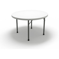 60"" Round Table  White