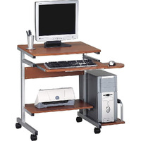 Mayline Small Home Office Portrait Pc Desk Cart