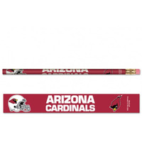 Arizona Cardinals Pencil 6 Pack