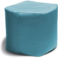 Jaxx Luckie Outdoor Patio Bean Bag Ottoman  Light Blue