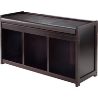 Winsome Addison Bench  374 W X 135 D X 2087 H  Espresso