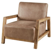 Ink+Ivy Easton Accent Chair  Taupenatural