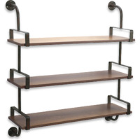 Triple Shelf Wall Rack