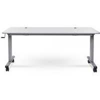 Luxor Stand-Nestc-72 Is A 72"" Adjustable Flip Top Table Wih A Crank Handle