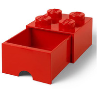 Lego Storage Brick 1 Drawer Bright Red