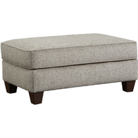 Camero Platinum Fabric Cocktail Ottoman