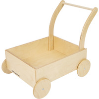 Childcraft Wooden Push Cart