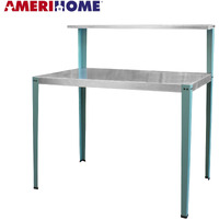 Amerihome Multi-Use Steel Table/Work Bench With Teal Legs