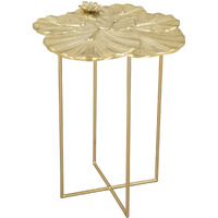 Lotus Side Table Gold