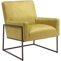 New York Accent Chair Olive Green