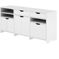 Nova 3-Pc Storage Cabinet Set  White