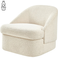 Hurley Fabric Swivel Accent Chair