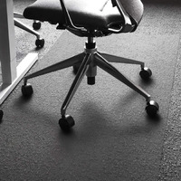 Floortex Polycarbonate Xxl Office Mat 60"" X 60"" For All Pile Carpets