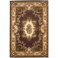 1' X 2' Polypropylene Plum Or Ivory Area Rug